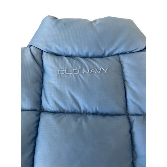 Old Navy Quilted Reversible Old Navy Fleece Puffer Vest Women's Small - Picture 6 of 10